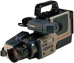 canon 8 vm-e1 canovision 8 mm camcorder 1985