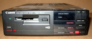 canon rv-301 still video player 1988