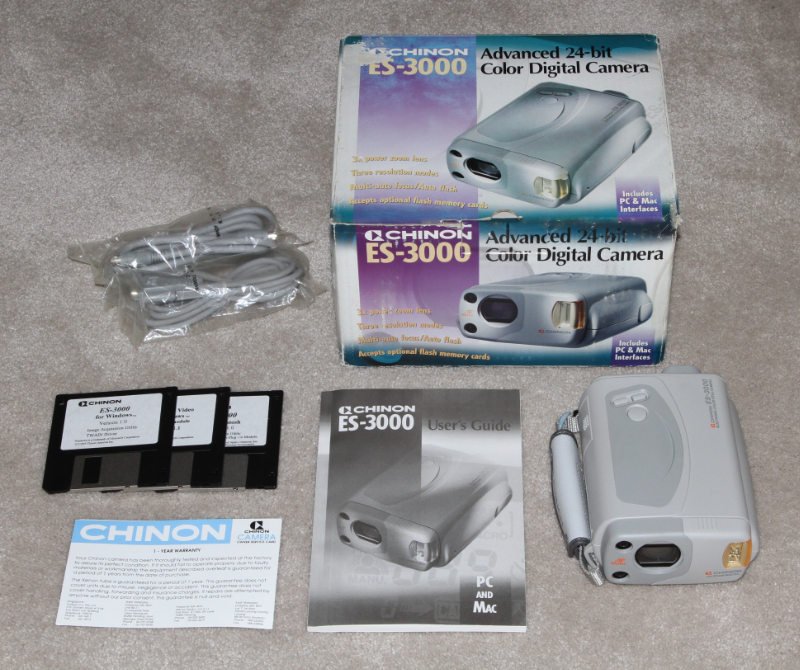 Chinon ES-3000 digital camera kit