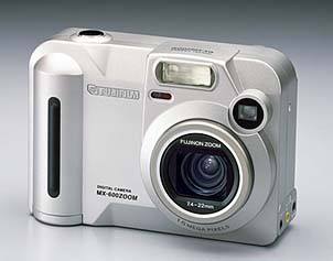fuji finepix 600z, mx-600z, toshiba pdr-3 vintage digital camera