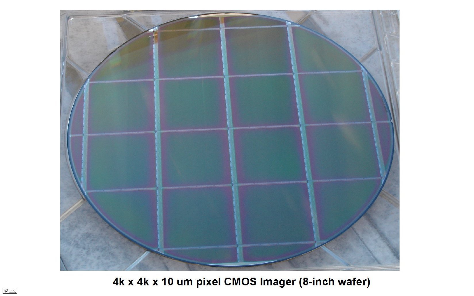 Janesick 4K x 4K eight-inch commercial CMOS imager