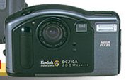 kodak dc210a zoom vintage digital camera 1998