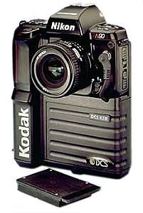 kodak dcs 420, dcs 420c, dcs 420m, dcs 420ir nikon n90x body digital cameras 1994