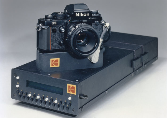 kodak hawkeye II tethered digital camera 1989