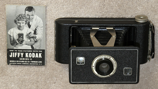 kodak jiffy six-20 series II vintage film camera 1937