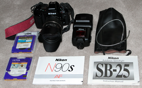 nikon n90s / f90x film camera 1994