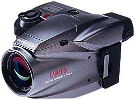 olympus camedia c-1400l, d-600l digital camera 1997