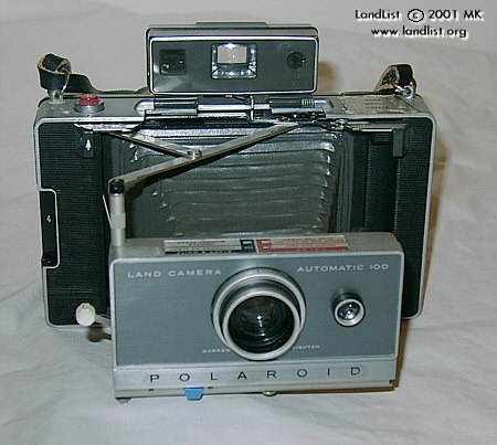 polaroid land model 100 vintage instant film cameraa 1963