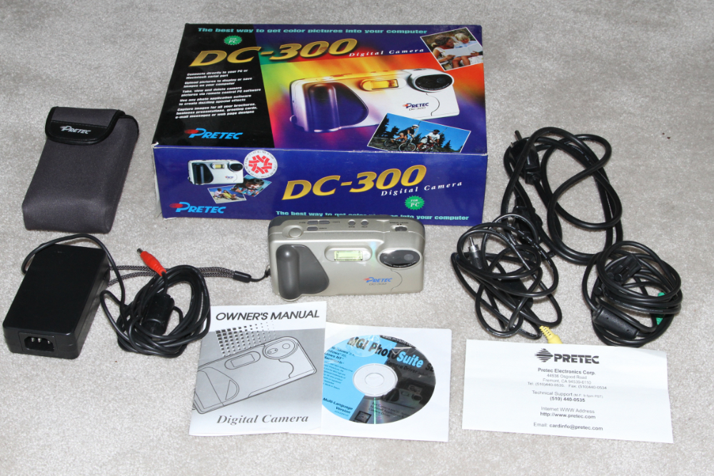 Pretec PDC 300 digital camera kit