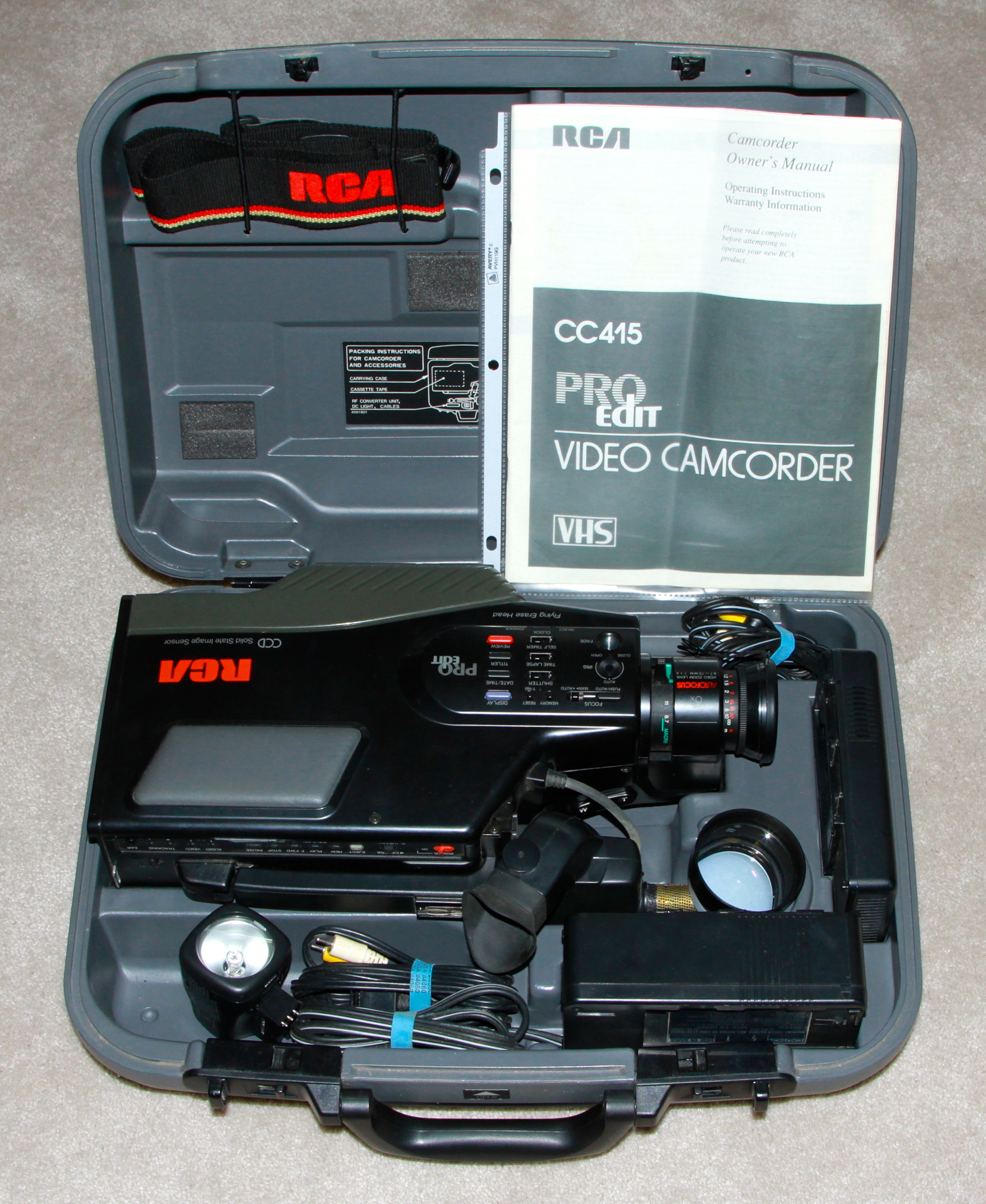 RCA CC415 Camcorder kit