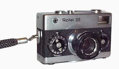 Rollei35, world's smalles 35 mm film camera 1966