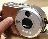 samsung sdc30, sdc33 digital camera bronze 1997