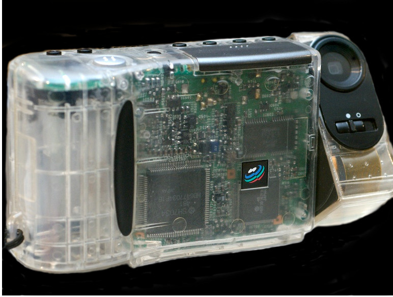 casio transparent digital camera 1997