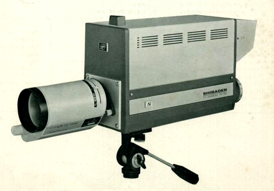 hitachi shiba shibaden fp-100 professinal vintage closed circuit televison camera 1975