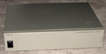 sony dih 2000 digital image handler front  1989