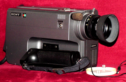 sony hvc-1000 vintage beta video camera 1979