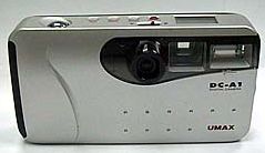 umax dc-a1 vintage digital camera 1998