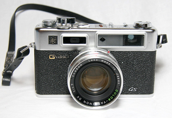 yashica electro 35 gs vintaghe 35 mm filmcamera 1970