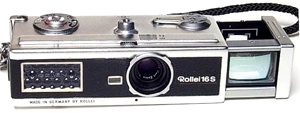 rollei 16s submini vintage 16 mm miniature film camera 1966